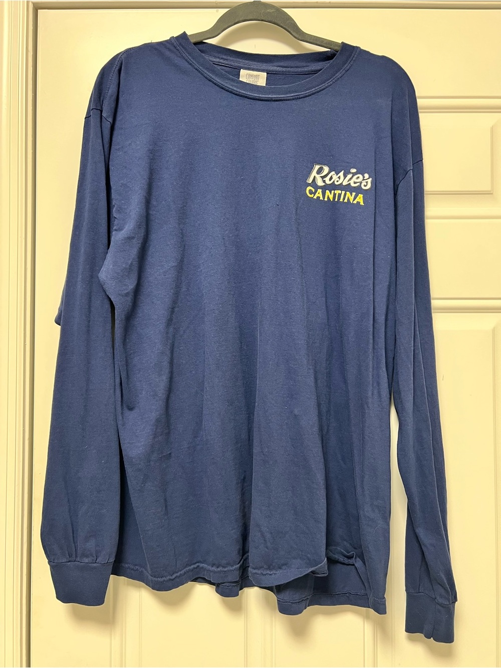 Comfort Colors Navy Blue Crewneck Tee with Tag